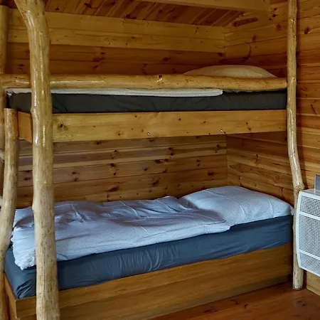 Cozy Wood Hut On The Farm Chata