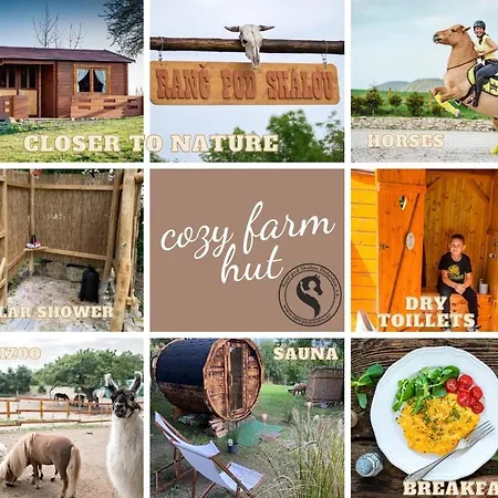 Orman Evi Cozy Wood Hut On The Farm Trebivlice